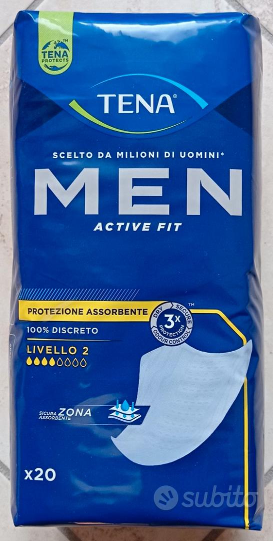 TENA Men Active Fit Protector livello 2 - 20 pezzi - Abbigliamento e  Accessori In vendita a Vicenza