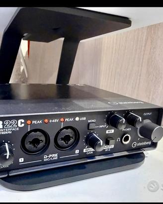 Scheda interfaccia audio esterna Steinberg Ur22c