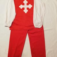 Costume carnevale Moschettiere 7/9 anni