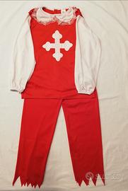 Costume carnevale Moschettiere 7/9 anni