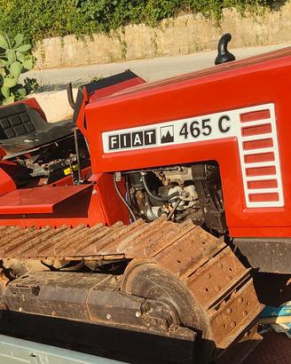 Fiat newholland trattore cingolato 465 