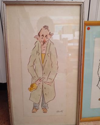 Caricature Pino Buelli