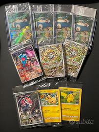 LOTTO carte Pokémon Black Star Promo Sealed