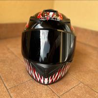 Casco moto integrale Marvel Venom