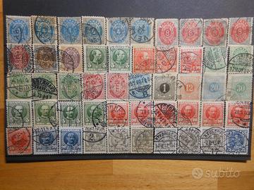 Lotto n. 1482 - Danimarca vecchi francobolli
