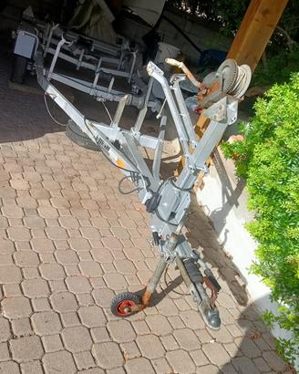 Carrello porta barca Ellebi 750 KG Basculante