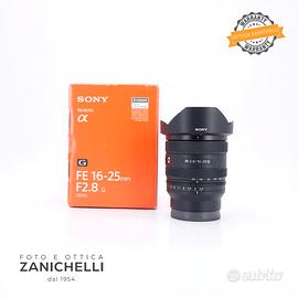 Sony FE 16-25 f/2.8 G Usato (G479)