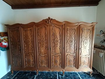 Camera da Letto Vintage Anni '60/'70 – Legno Opaco