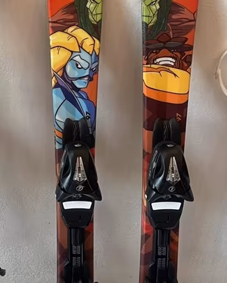 Sci Bambino Gormiti 97 cm + Attacchi Regolabili