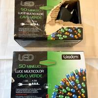 Catena luminosa Led multicolor, 50  x 2 confezioni