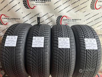4 PNEUMATICI 225/55 R17 GOODYEAR INVERNALI