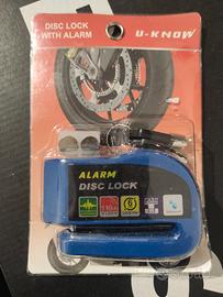 Antifurto blocca disco moto