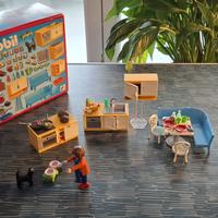 PLAYMOBIL 5336 DOLLHOUSE CUCINA SET COMPLETO USATO