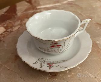 Tazzina da caffè vintage Porcellana Japan Foreign