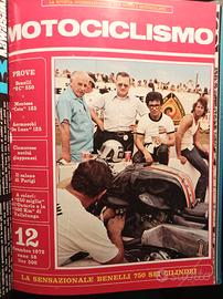 Rivista MOTOCICLISMO numero 12 del 1972