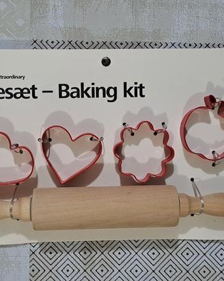 Stampini per biscotti e mattarello
