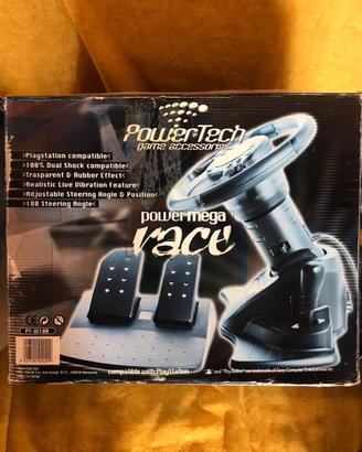 volante e pedaliera play station