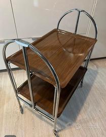 Carrello Portavivande Pieghevole Vintage