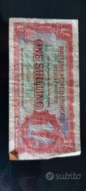 Banconota British Armed Forces  one Shilling