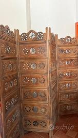 Separé in legno massiccio Spa e Centro Estetico