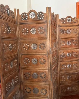 Separé in legno massiccio Spa e Centro Estetico