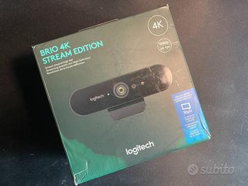 Logitech Brio 4K Ultra HD Webcam – con scatola