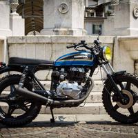 Honda 400 scrambler