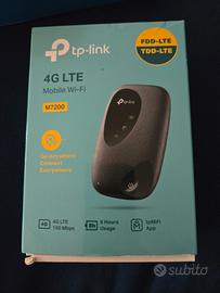 Router Wi-Fi Portatile 4G LTE TP-Link M7200 

