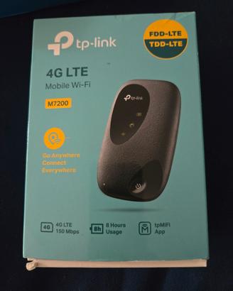Router Wi-Fi Portatile 4G LTE TP-Link M7200 

