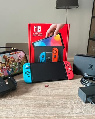 Nintendo Switch Oled + MicroSD 256gb