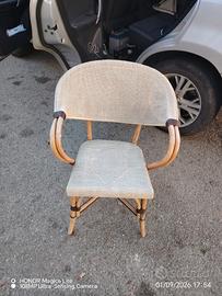 coppia poltrone vimini