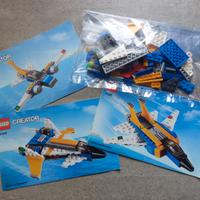 LEGO CREATOR 3 in 1-31042-Biplano da ricognizione