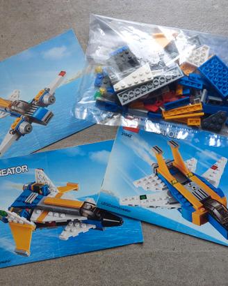 LEGO CREATOR 3 in 1-31042-Biplano da ricognizione