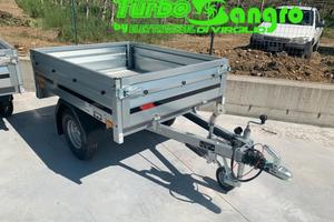 Rimorchio Ellebi con ruote sotto al pianale