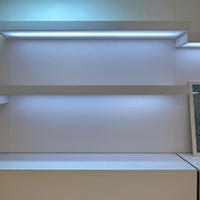 Arredi completi bianchi per casa, ufficio, 