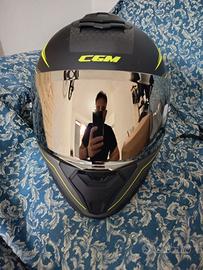 visiera cromata per casco CGM 330G Riot