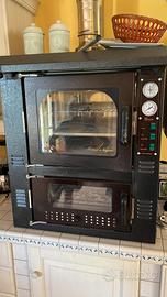 Forno a legna ventilato