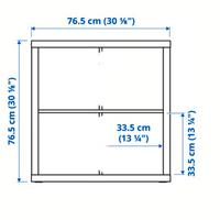 Scaffale e cassettiera MALM 3 cassetti
