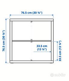 Scaffale e cassettiera MALM 3 cassetti