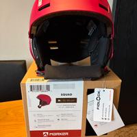 Casco ski Marker Squad rosso