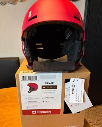 Casco ski Marker Squad rosso