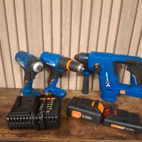 Attrezzi a batteria martelletto trapano avvitatore