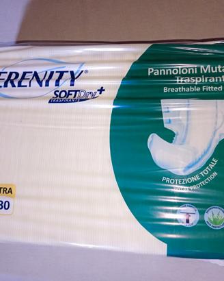 Pannoloni mutandina traspiranti Serenity 120 pezzi