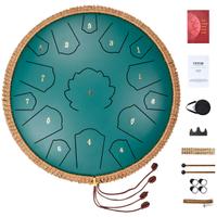 Tamburo con Lingua in Acciaio 356 x 356 x 130 mm