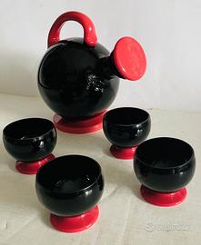 Set Rosolio Napoleone Martinuzzi - Venini anni '30