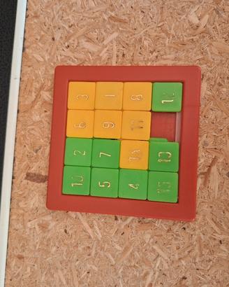 gioco del quindici vintage 