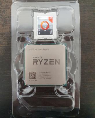 Processore AMD Ryzen 1600x socket AM4 con ventola