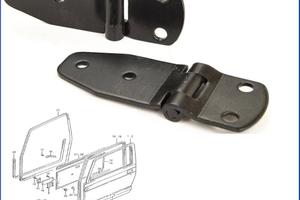 2PZ CERNIERE ESTERNE ANTERIORE + POSTERIORE PORTIE