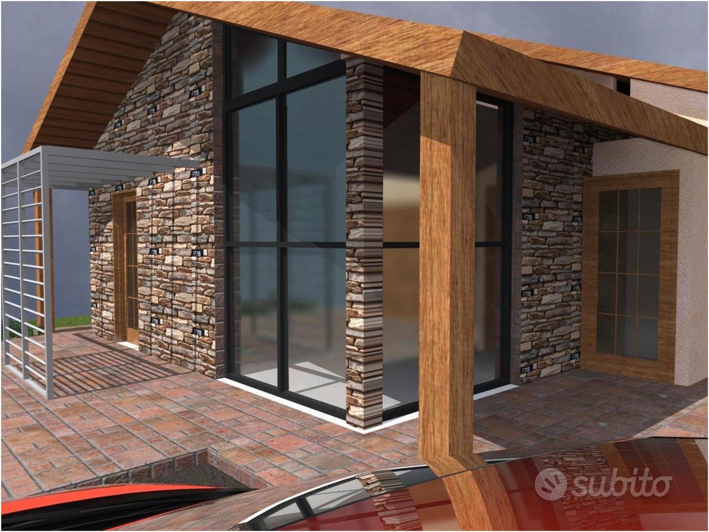 Terreno edificabile con progetto approvato - Vista 3