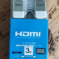 cavo SONY HDMI 3D  3 metri.NUOVO